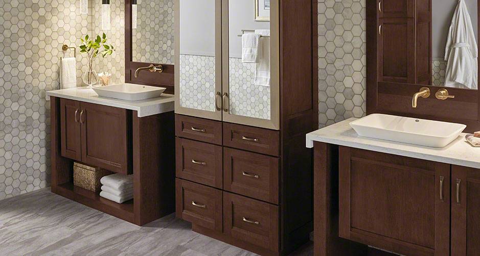 Custom designed Bathroom Countertops in Syracuse, Ithaca and Watertown
